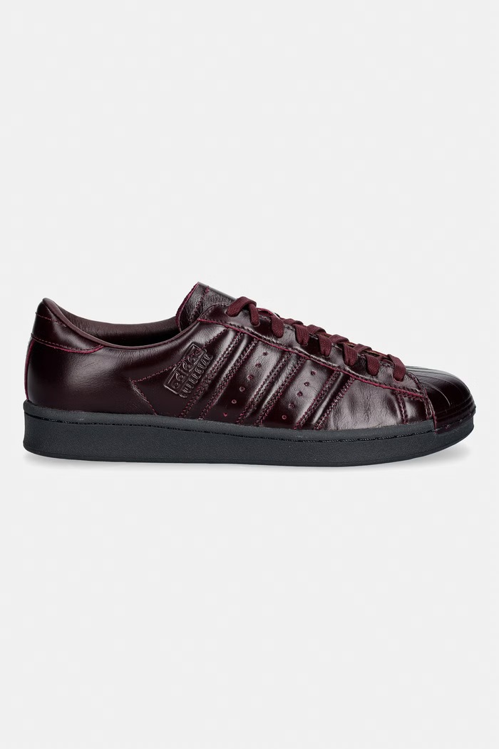 adidas Originals Superstar Vintage sneakersy skórzane KJ7474 bordowy AW26