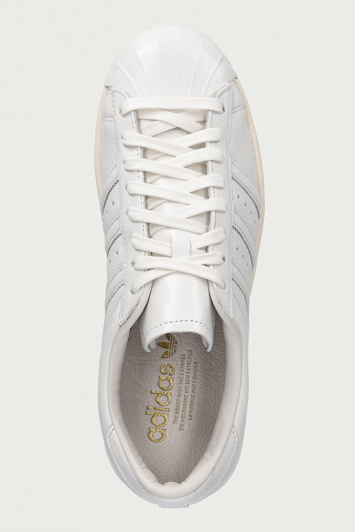 adidas Originals Superstar Vintage sneakersy skórzane biały KH7754
