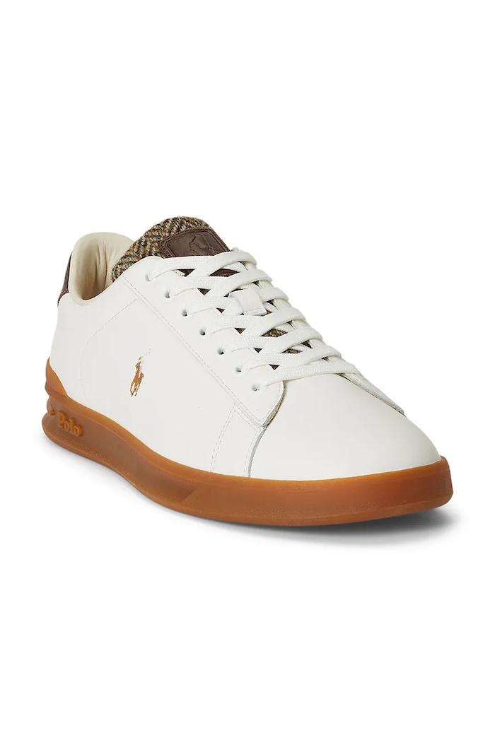 Polo Ralph Lauren Hrt Crt III tenisice za muškarce od kože 809P15746001.101 bijela AW26