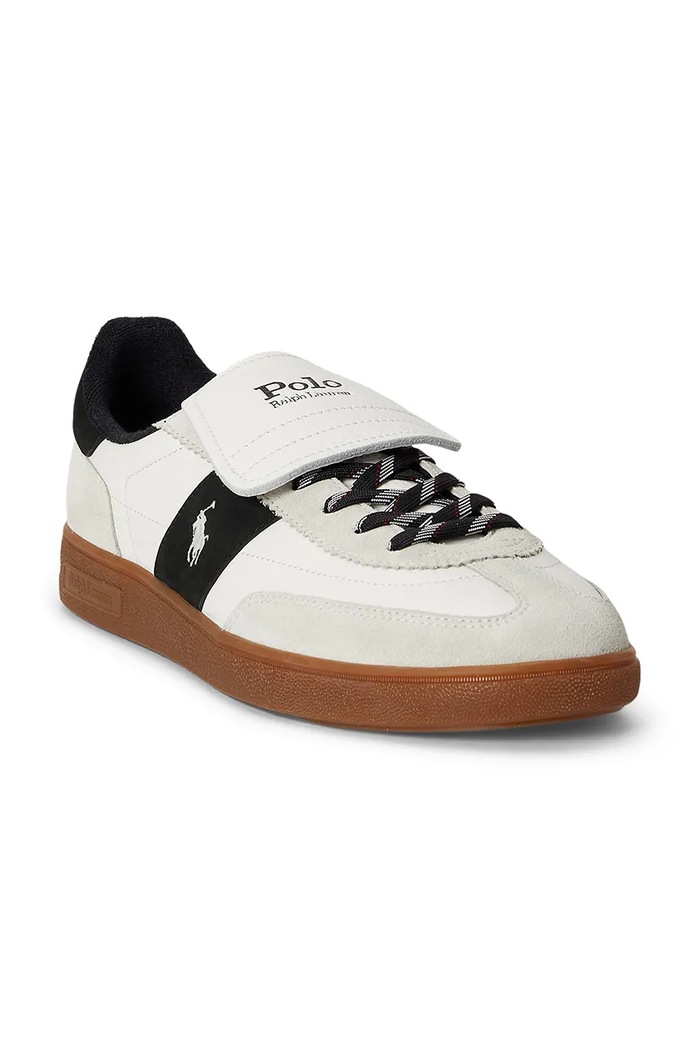 Polo Ralph Lauren Bedford Ppft sneakers δερμάτινα 809P15675002.100 λευκό AW26