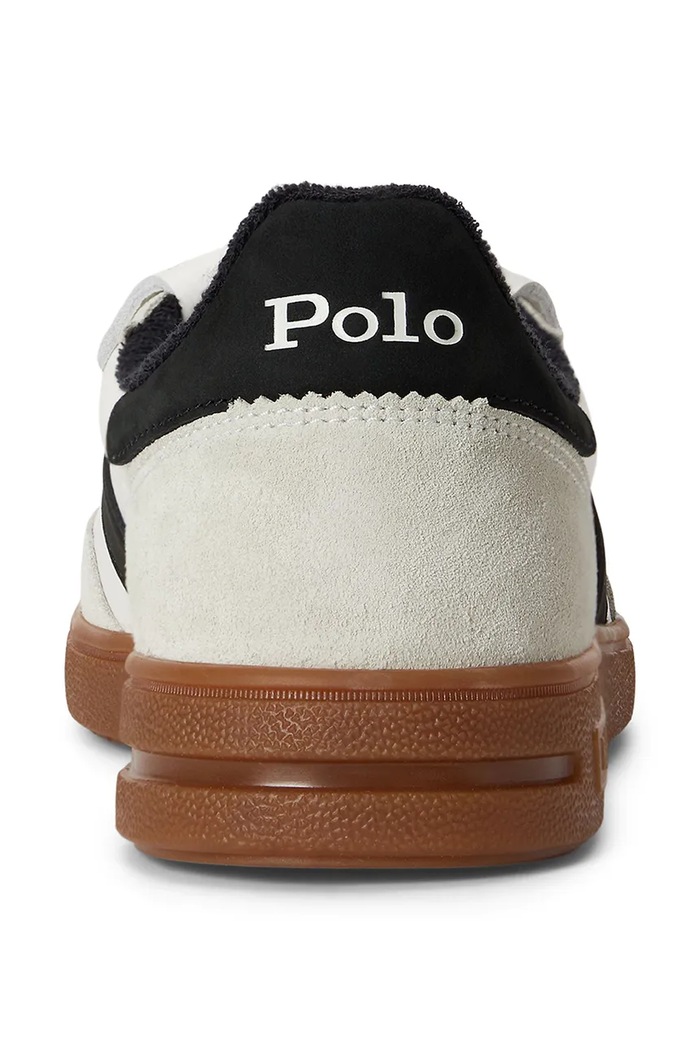 Bedford Ppft sneakers δερμάτινα Polo Ralph Lauren 809P15675002.100 λευκό
