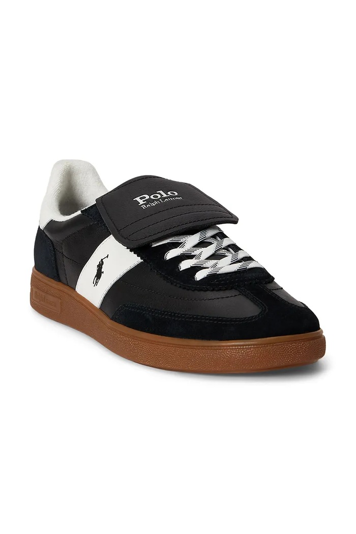 Polo Ralph Lauren Bedford Ppft superge semišaste 809P15675001.001 črna AW26