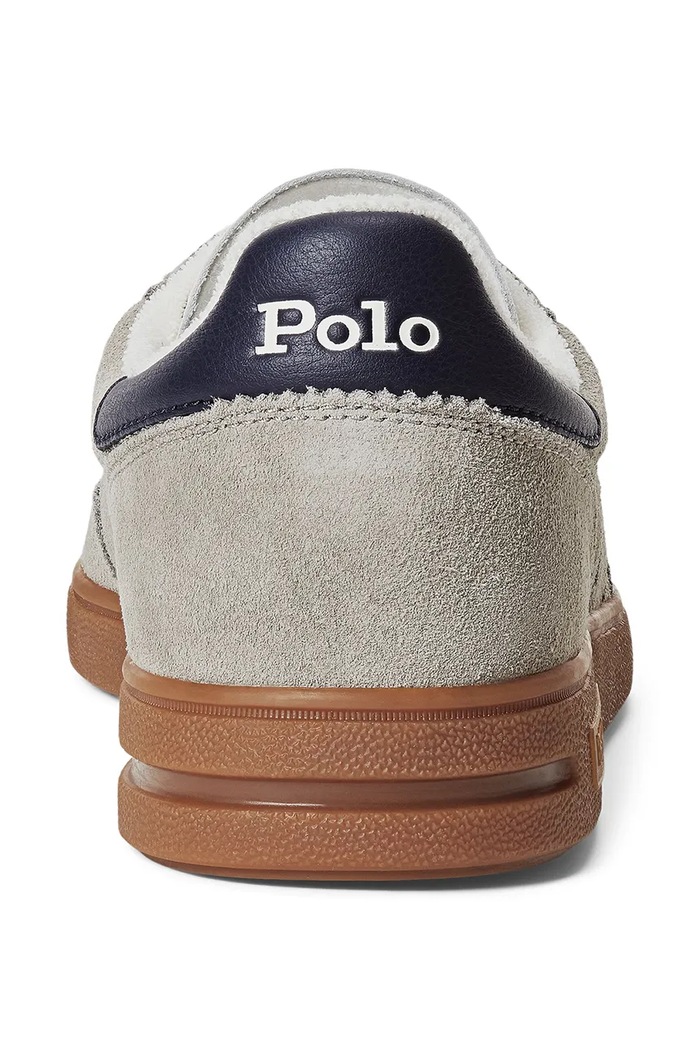 Bedford Pp sneakers semišové Polo Ralph Lauren 809P09753004.020 sivá