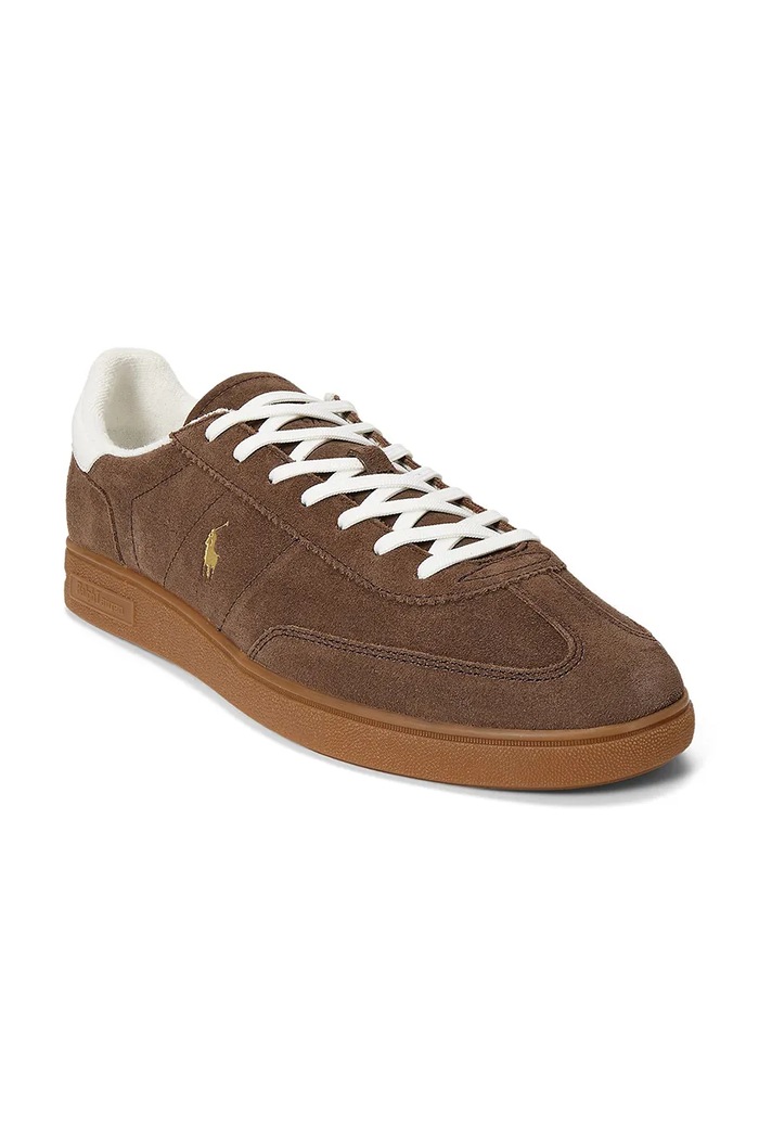 Polo Ralph Lauren Bedford Pp tenisice od brušene kože 809P09752001.200 smeđa AW26