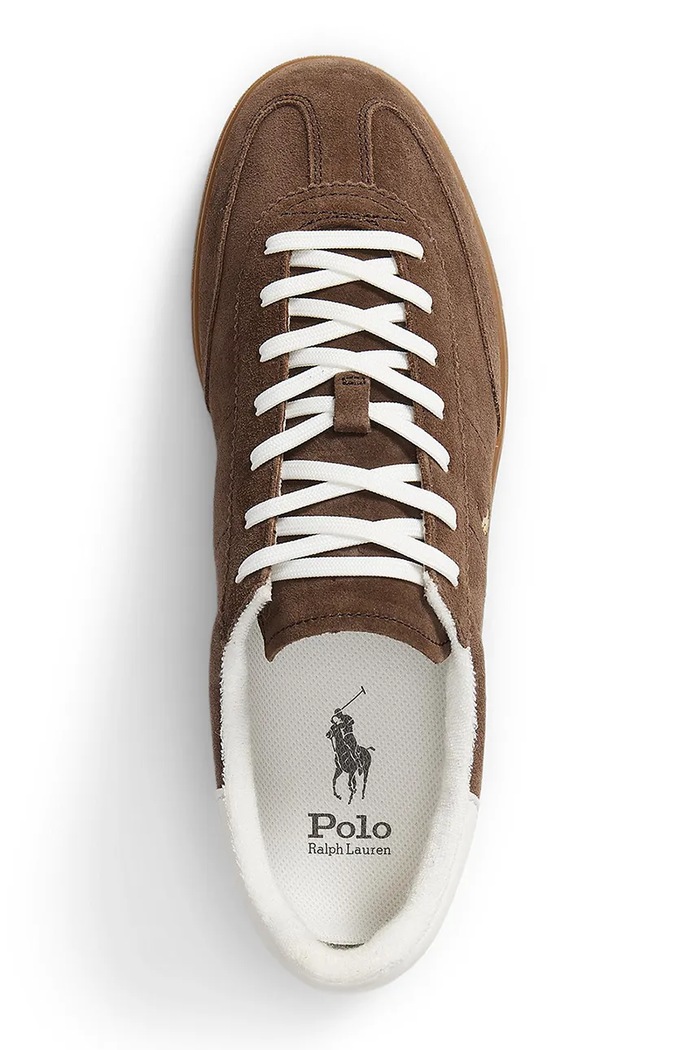 Obuća Polo Ralph Lauren Bedford Pp tenisice od brušene kože 809P09752001.200 smeđa