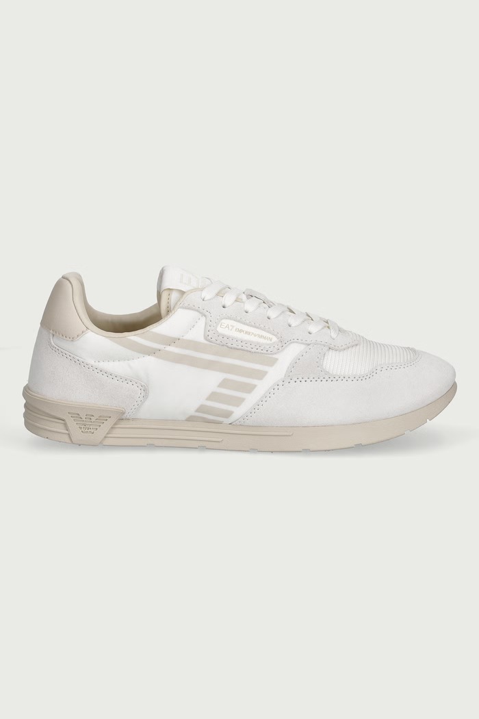 EA7 Emporio Armani Sneakersy AF28084.7X000869 beżowy AW26