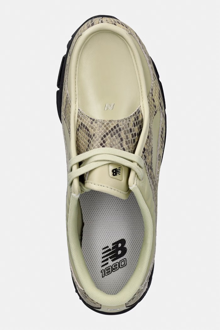 New Balance 1890 mokasyny skórzane zielony U18907P8