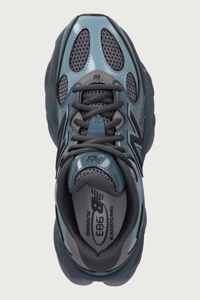 983 sneakersy na platformie New Balance U9835DU turkusowy
