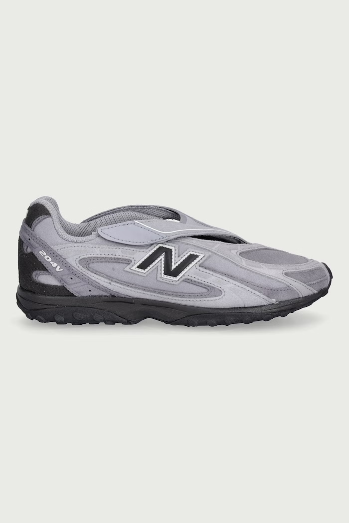 New Balance 204 sneakersy do biegania skórzane U204VACV szary AW26