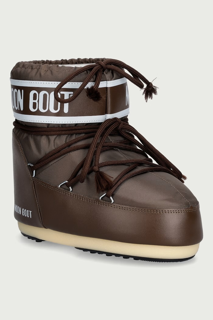 Moon Boot MB ICON LOW NYLON snehule hnedá 80D1409340.M037