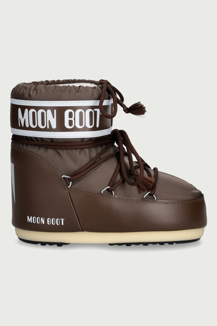 Moon Boot MB ICON LOW NYLON снігові чоботи 80D1409340.M037 коричневий AW26