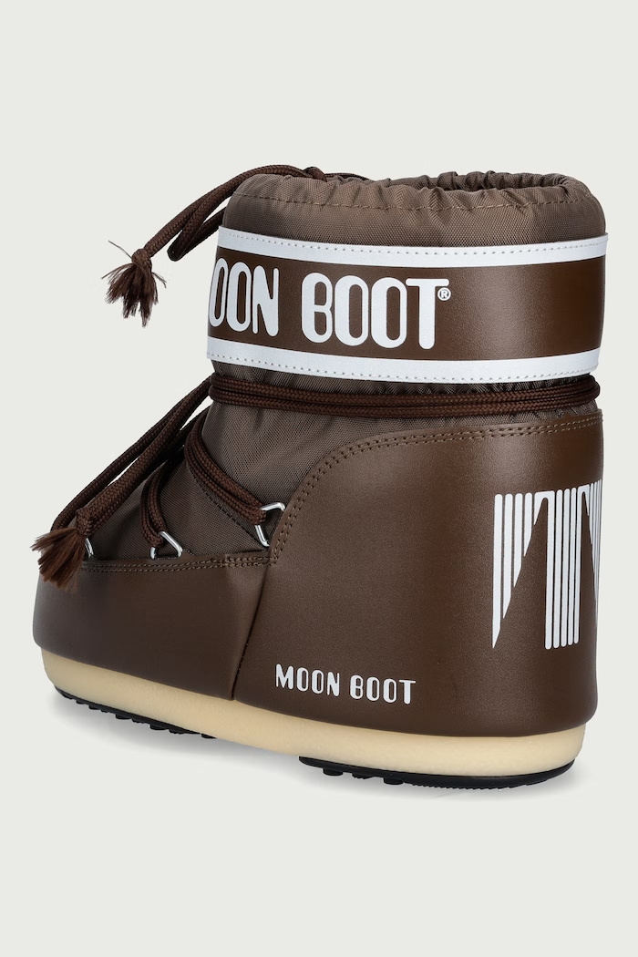 Obuv Moon Boot MB ICON LOW NYLON snehule 80D1409340.M037 hnedá