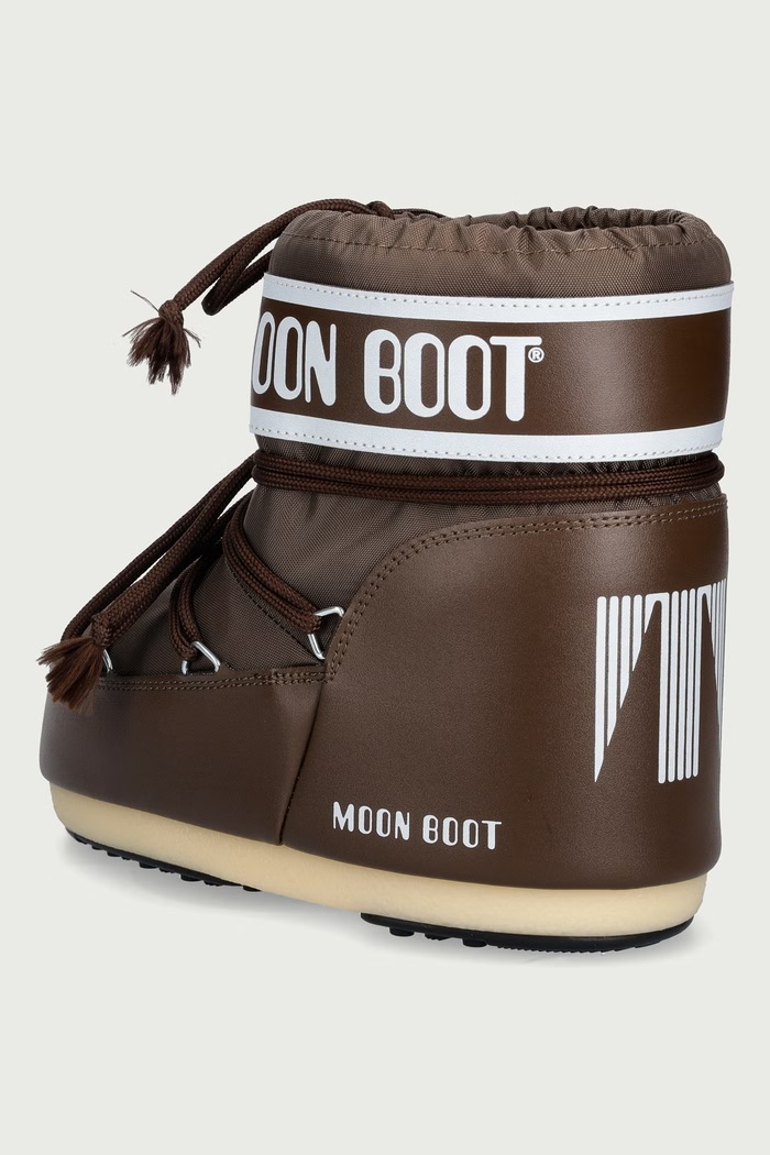 Παπούτσια Moon Boot MB ICON LOW NYLON μπότες χιονιού 80D1409340.M037 καφέ