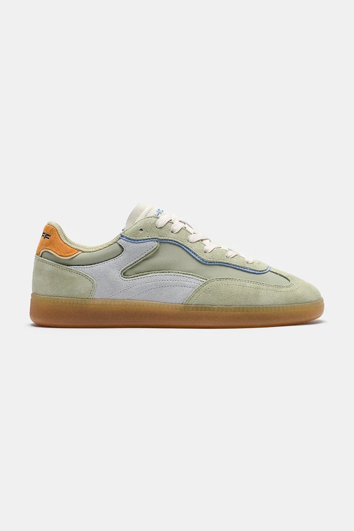 Hoff PARK SAGE GREEN sneakers σουέτ πράσινο 22619412