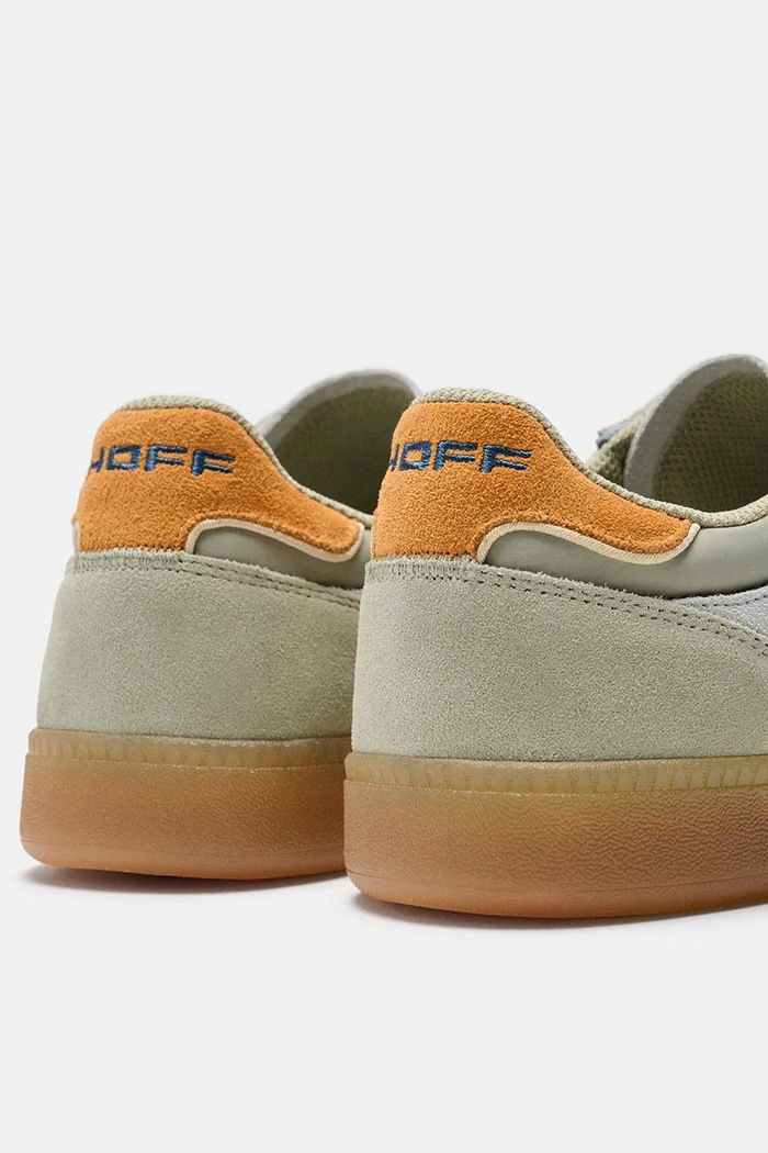 Hoff PARK SAGE GREEN sneakers σουέτ πράσινο 22619412