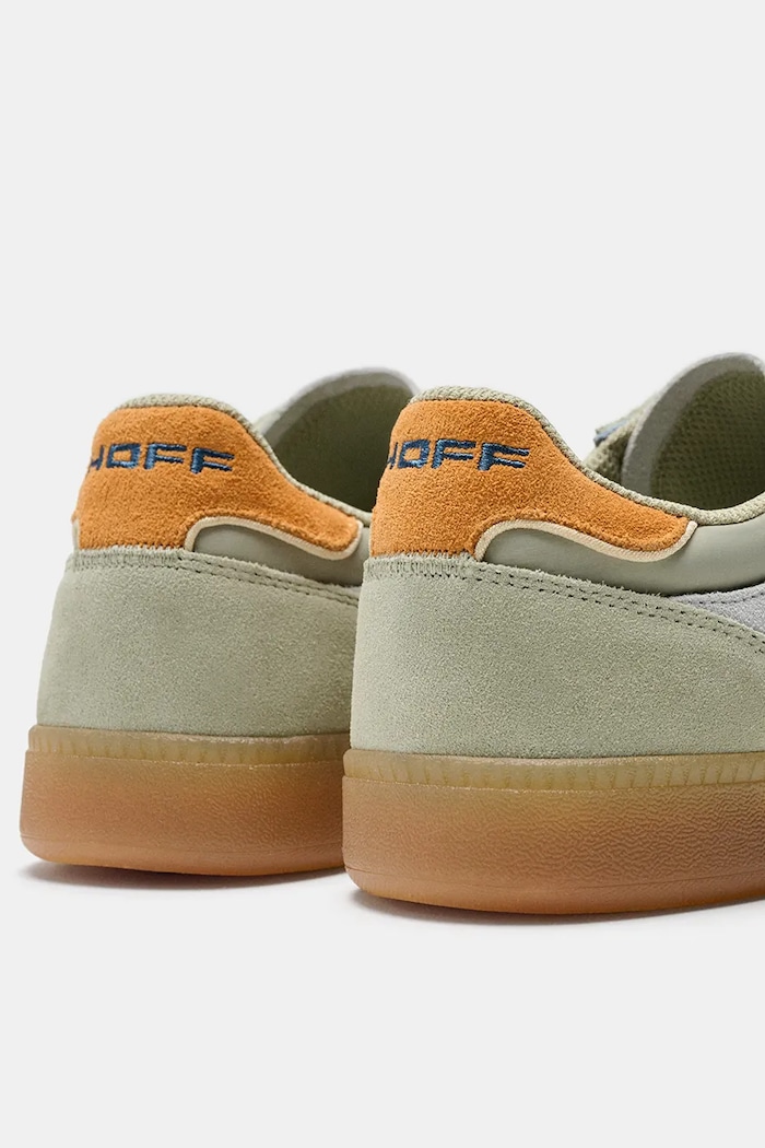 Hoff PARK SAGE GREEN sneakers σουέτ πράσινο 22619412