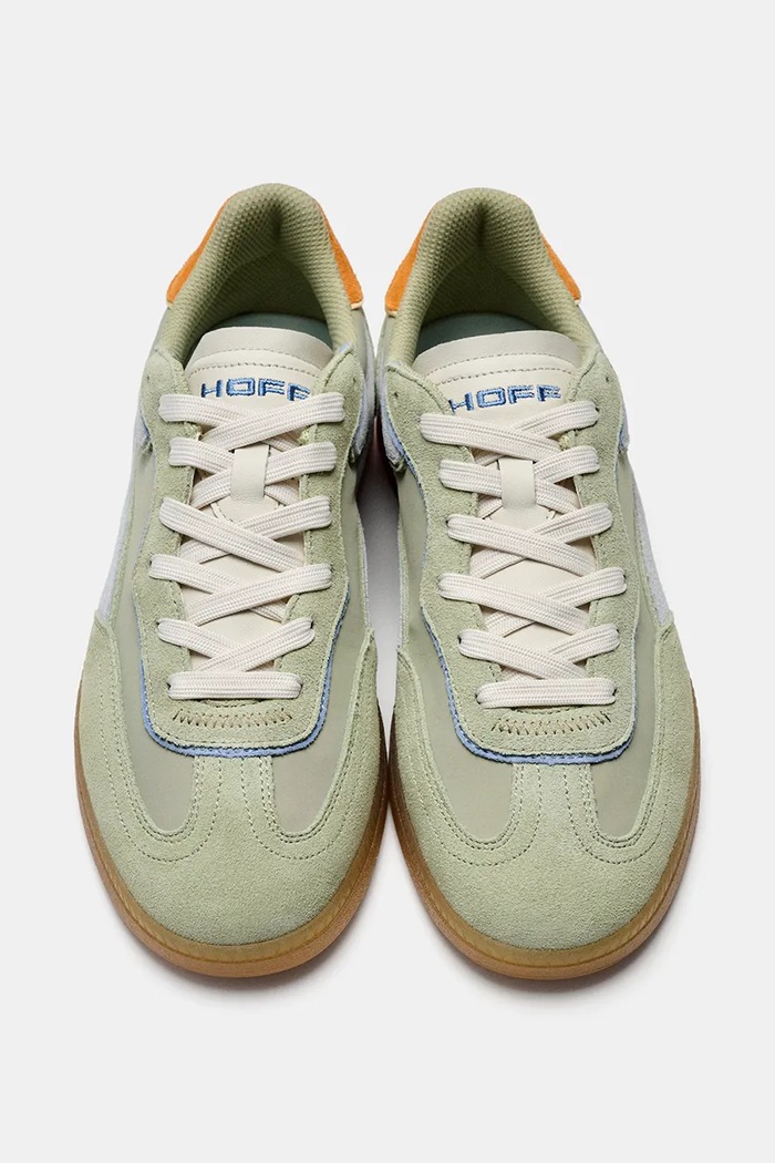Hoff PARK SAGE GREEN sneakers σουέτ 22619412 πράσινο