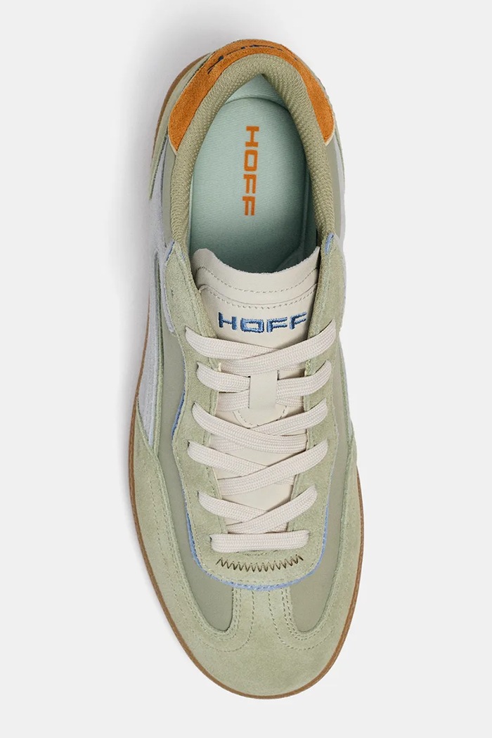 Hoff PARK SAGE GREEN sneakers σουέτ 22619412