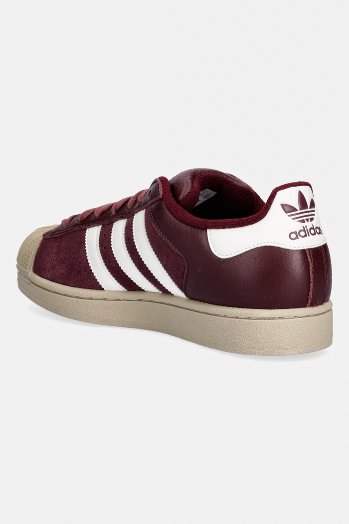 Boty adidas Originals Superstar II sneakers boty KJ9949 burgundské