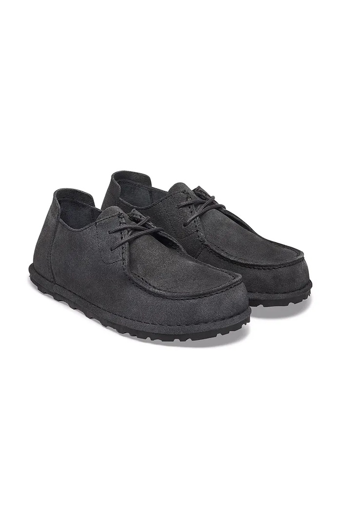 Obuća Birkenstock cipele od brušene kože Utti Lace Suede Leather 1032685 siva