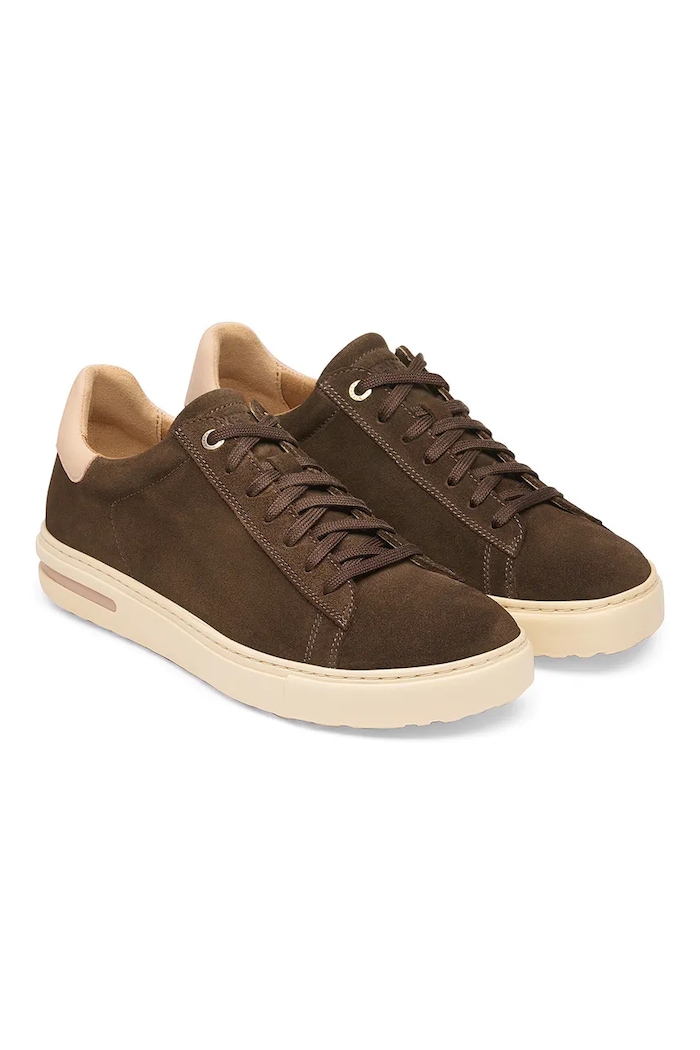 Obuv Birkenstock Bend Low Suede Leather sneakers semišové 1032658 hnedá