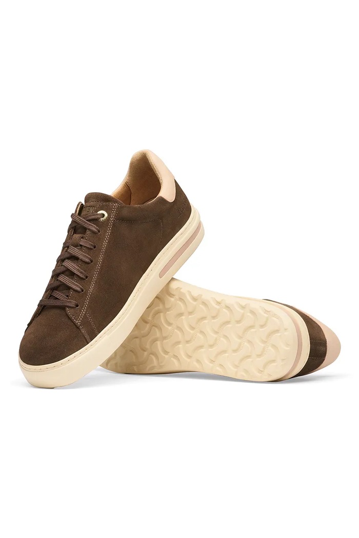 Bend Low Suede Leather sneakers semišové Birkenstock 1032658 hnedá