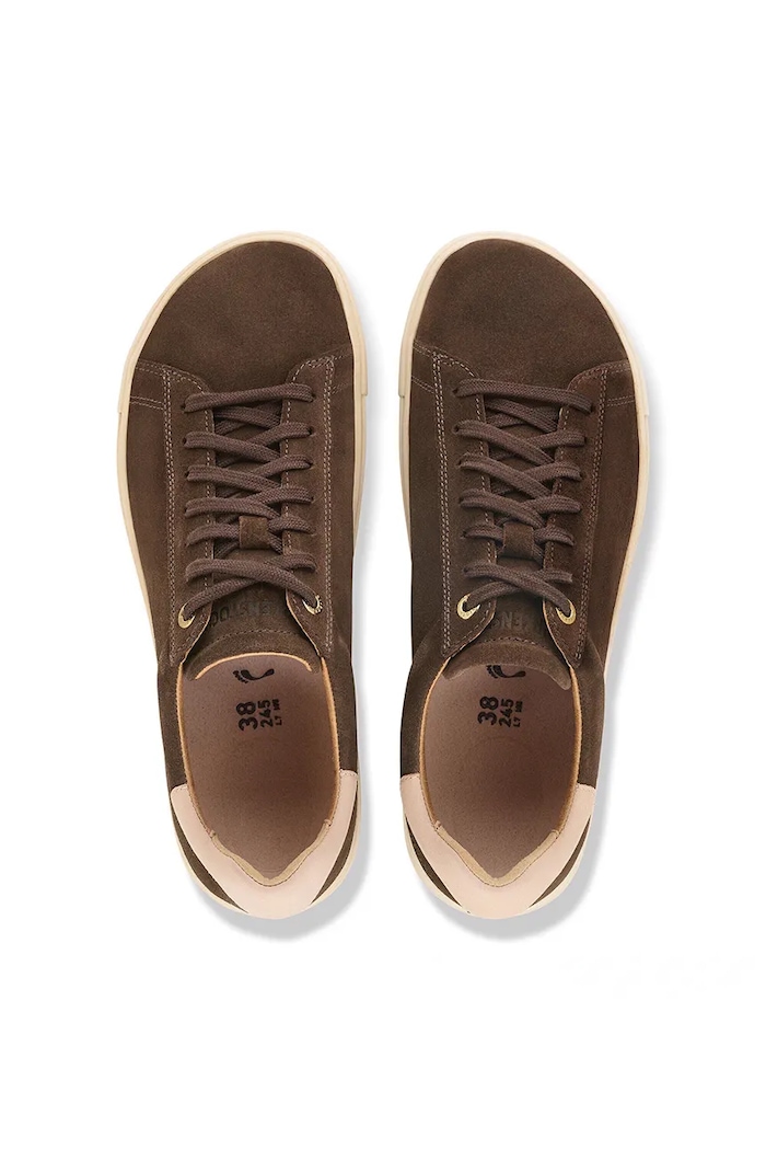 Bend Low Suede Leather sneakers semišové Birkenstock hnedá 1032658