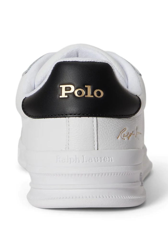 Polo Ralph Lauren Hrt Crt Sig tenisky kožené biela 809P13083001.100