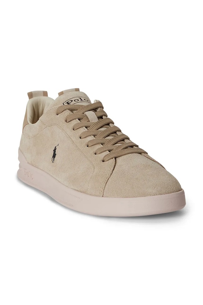 Polo Ralph Lauren Hrt Crt Rib tenisky semišové 809P13080003.101 béžová AW26