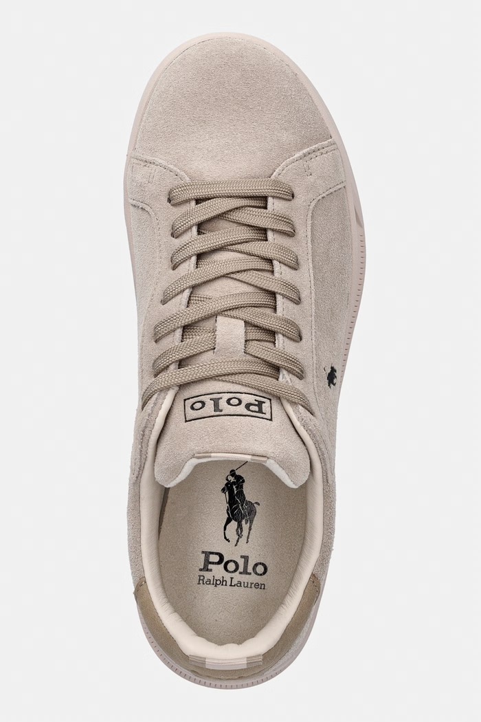 Polo Ralph Lauren Hrt Crt Rib tenisky semišové béžová 809P13080003.101