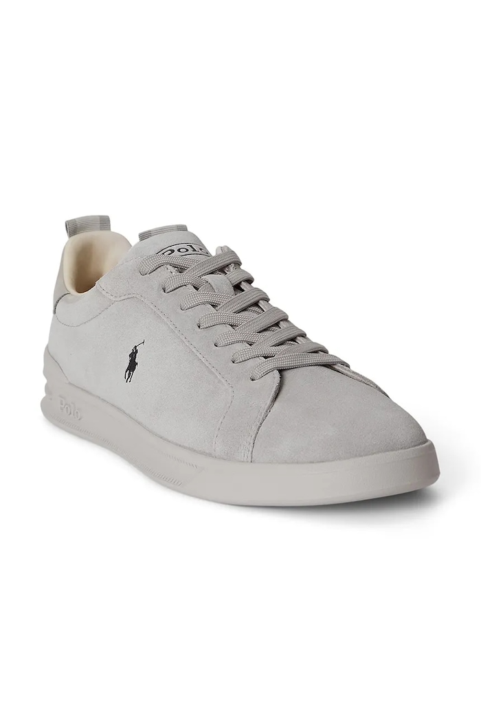 Polo Ralph Lauren Hrt Crt Rib tenisky semišové 809P13080002.020 sivá AW26