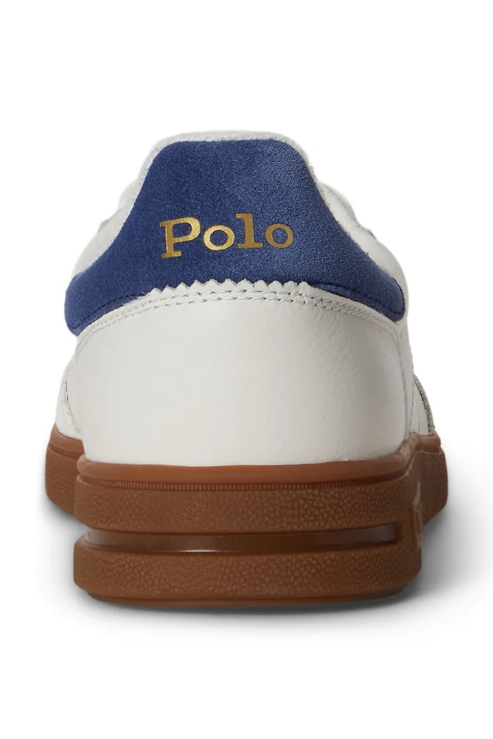 Polo Ralph Lauren Bedford Pp tenisky semišové biela 809P13078004.100
