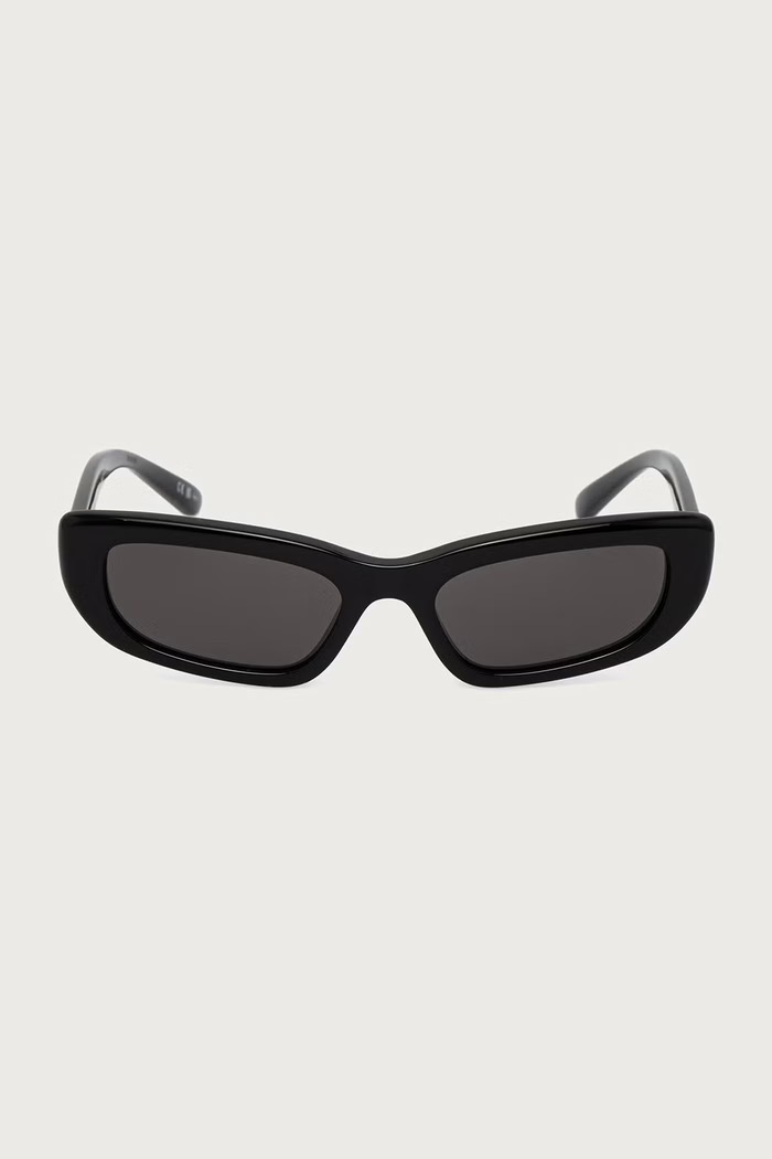Balenciaga Okulary przeciwsłoneczne kocie oczy damskie BB0516S czarny AW26
