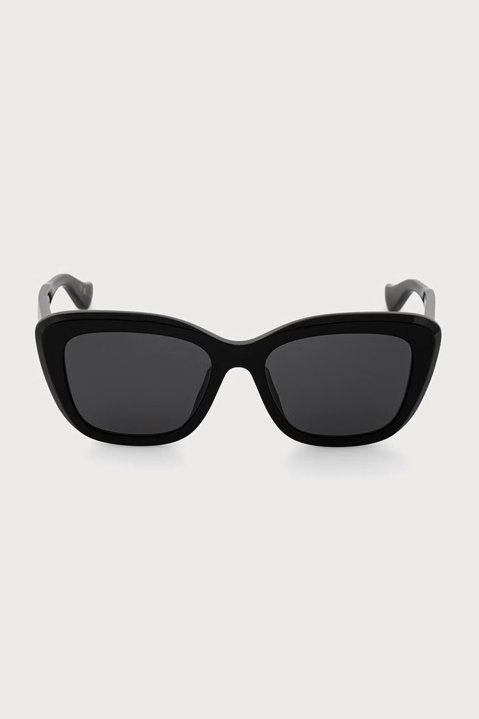 Valentino Eyewear Okulary przeciwsłoneczne kocie oczy damskie VG0058SA czarny AW26