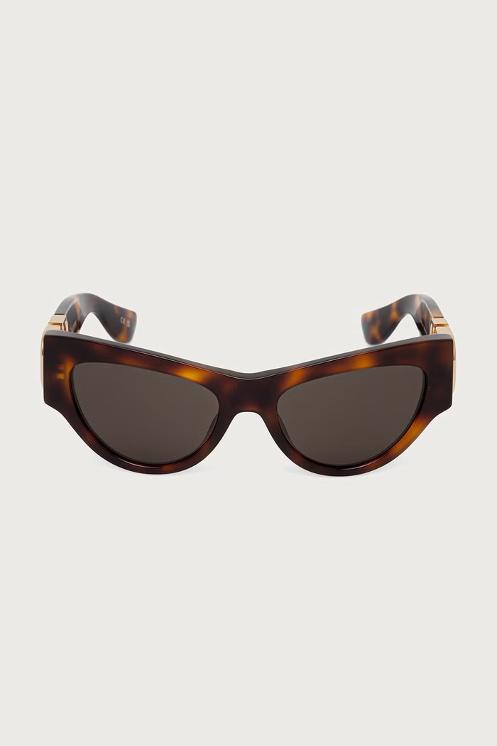 Valentino Eyewear Okulary przeciwsłoneczne kocie oczy damskie VG0053S brązowy AW26