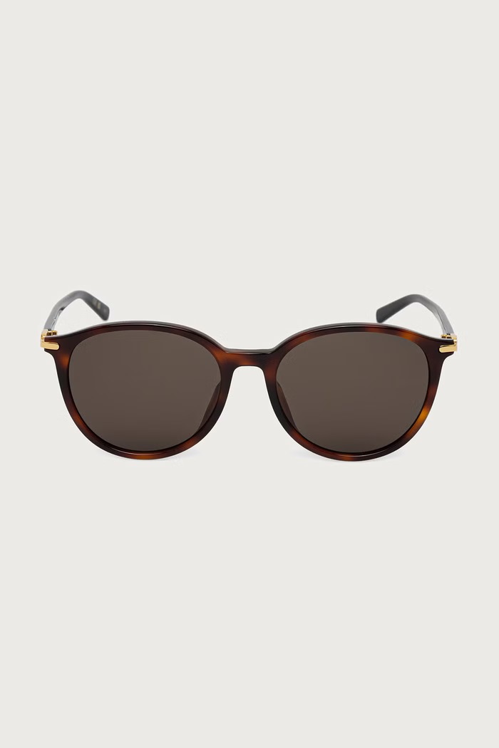Valentino Eyewear Okulary przeciwsłoneczne okrągłe damskie VG0048SK brązowy AW26