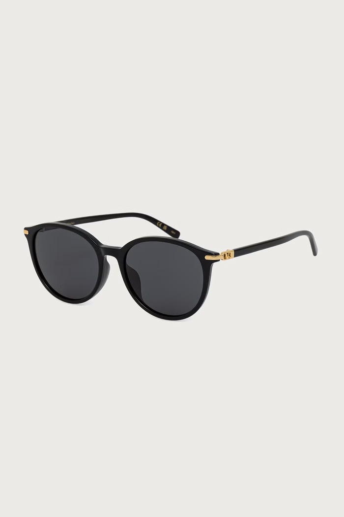 Valentino Eyewear Okulary przeciwsłoneczne okrągłe damskie czarny VG0048SK