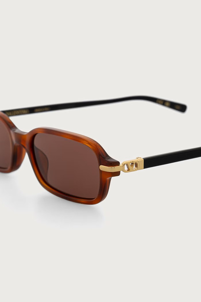 Akcesoria Valentino Eyewear Okulary przeciwsłoneczne damskie VG0047S pomarańczowy