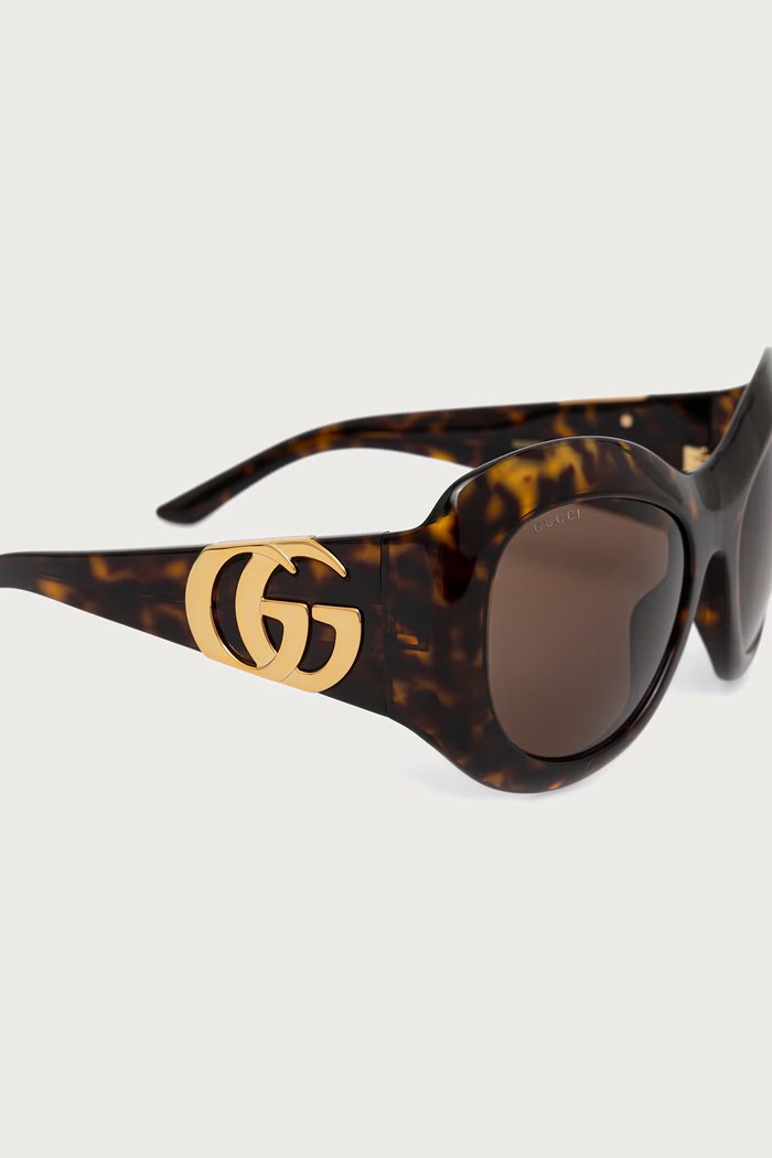 Akcesoria Gucci Okulary przeciwsłoneczne damskie GG2275S brązowy