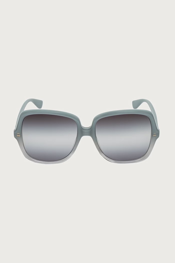 Chloe Okulary przeciwsłoneczne kwadratowe damskie CH0388S niebieski AW26
