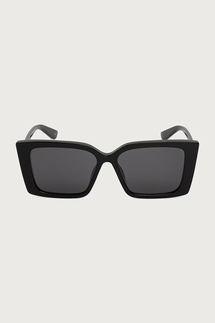 Alexander McQueen Okulary przeciwsłoneczne damskie AM0578S czarny AW26