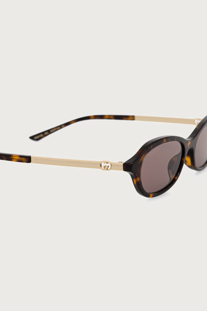 Akcesoria Gucci Okulary przeciwsłoneczne damskie GG2212S brązowy