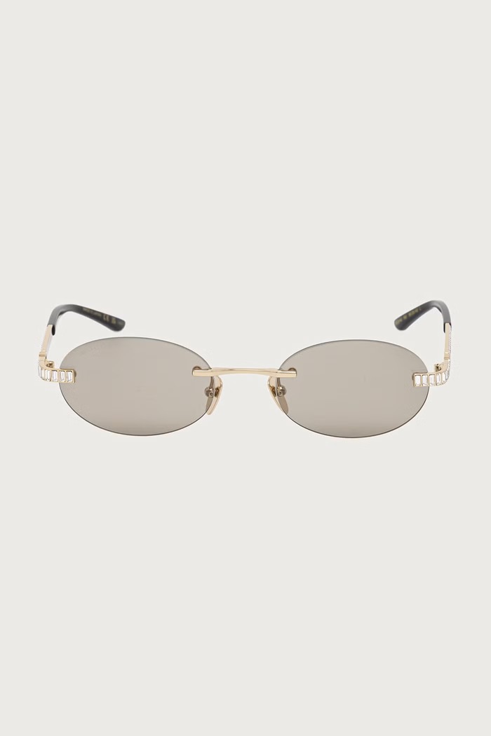 Gucci Okulary przeciwsłoneczne damskie GG2214S złoty AW26