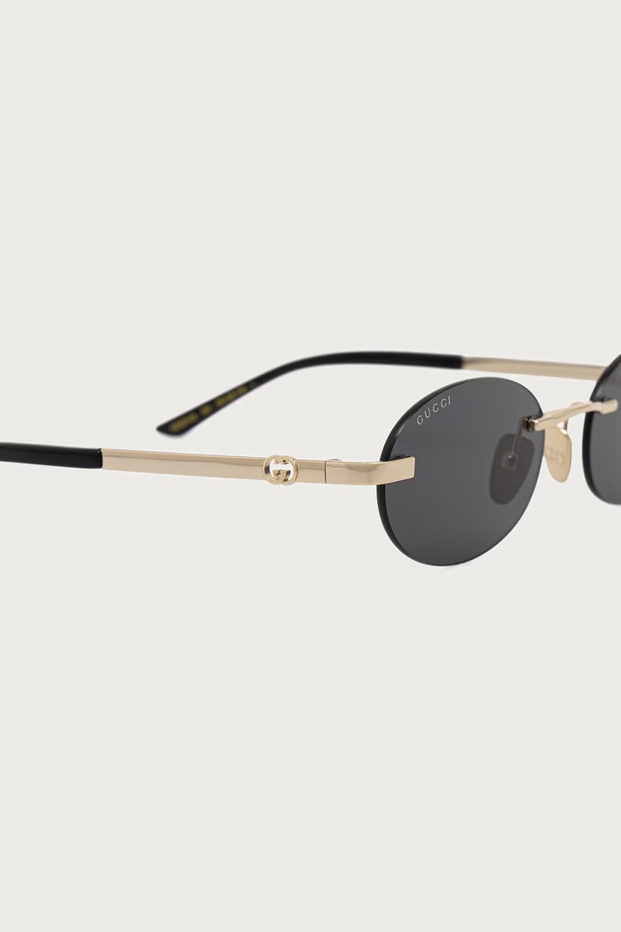Akcesoria Gucci Okulary przeciwsłoneczne damskie GG2214S złoty