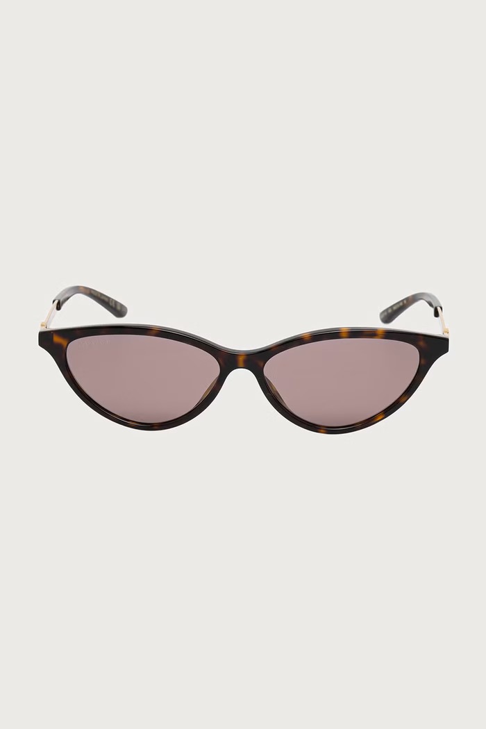 Gucci Okulary przeciwsłoneczne damskie GG2211S brązowy AW26