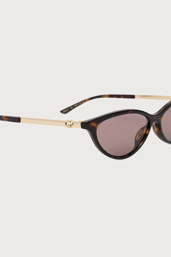 Akcesoria Gucci Okulary przeciwsłoneczne damskie GG2211S brązowy
