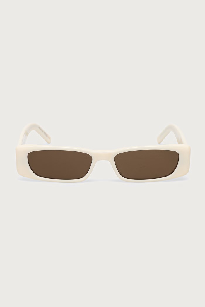 Saint Laurent Okulary przeciwsłoneczne damskie SL.942 beżowy AW26