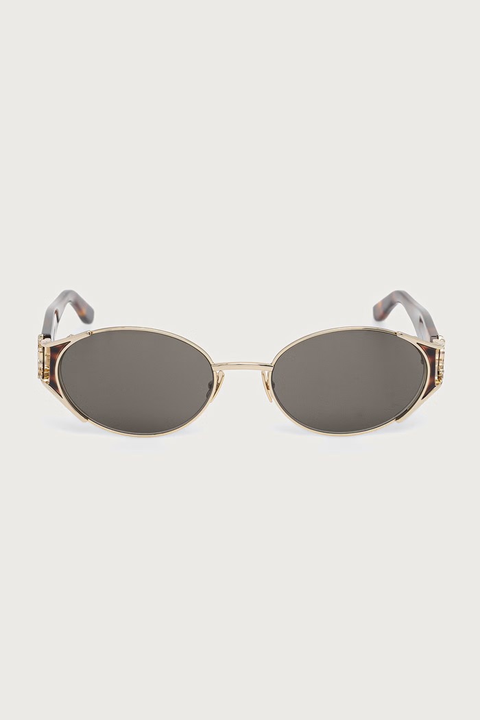 Saint Laurent Okulary przeciwsłoneczne damskie SL.M919 złoty AW26