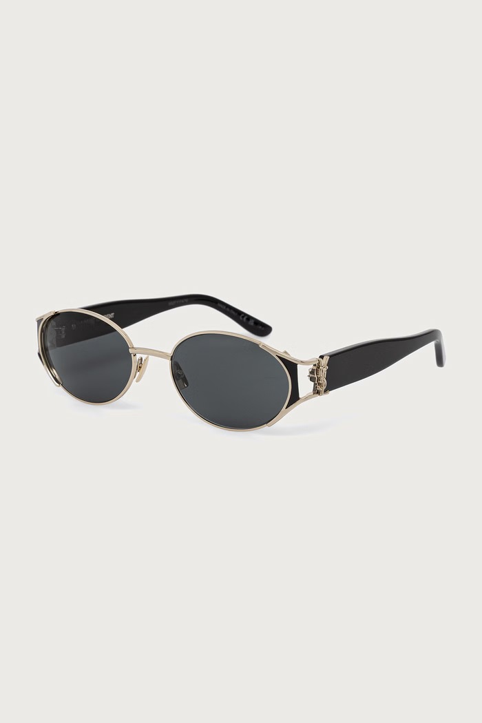 Saint Laurent Okulary przeciwsłoneczne damskie czarny SL.M919
