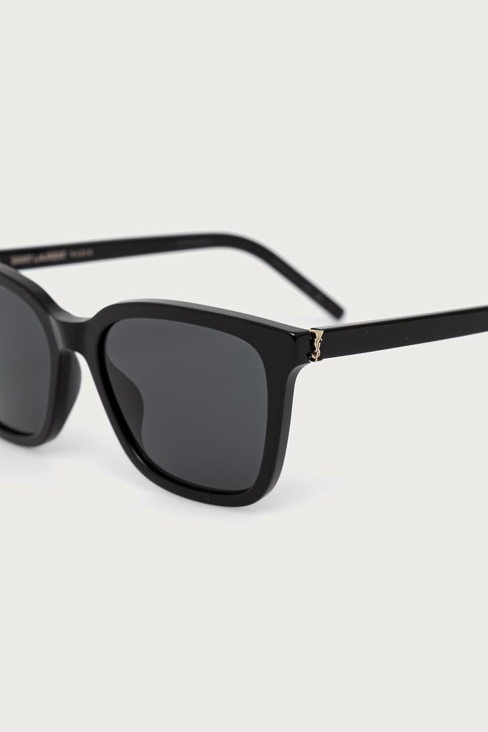 Akcesoria Saint Laurent Okulary przeciwsłoneczne kwadratowe damskie SL.M178 czarny